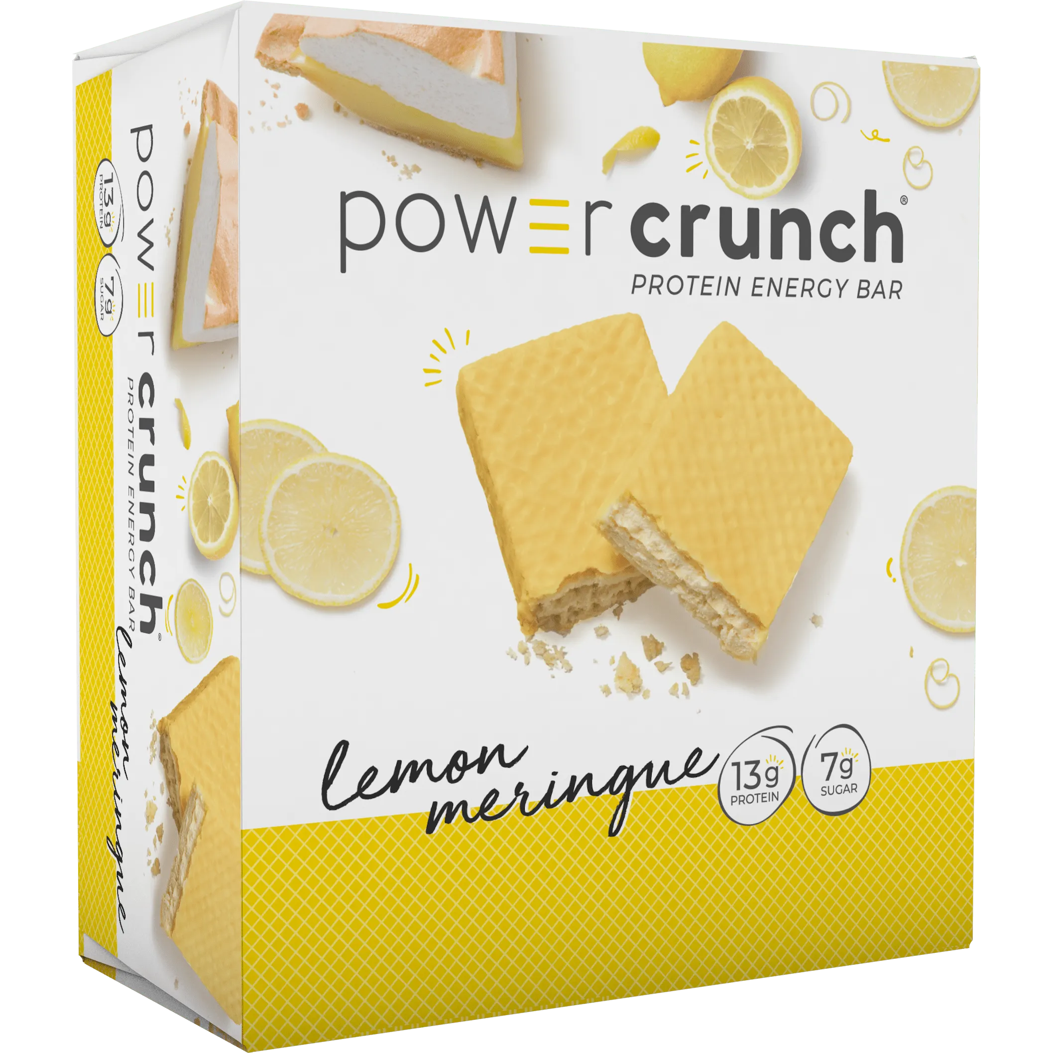 Power Crunch Bars-Box (12 bars)-Lemon Meringue-N101 Nutrition