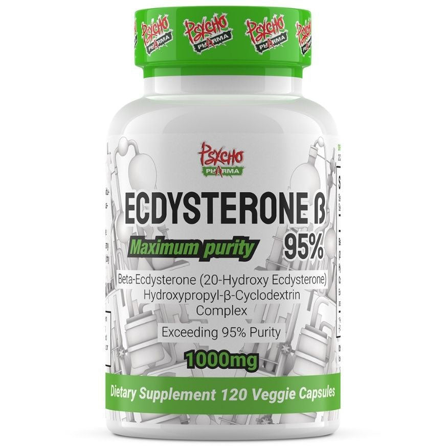Psycho Pharma Ecdysterone 95%-120 capsules-N101 Nutrition