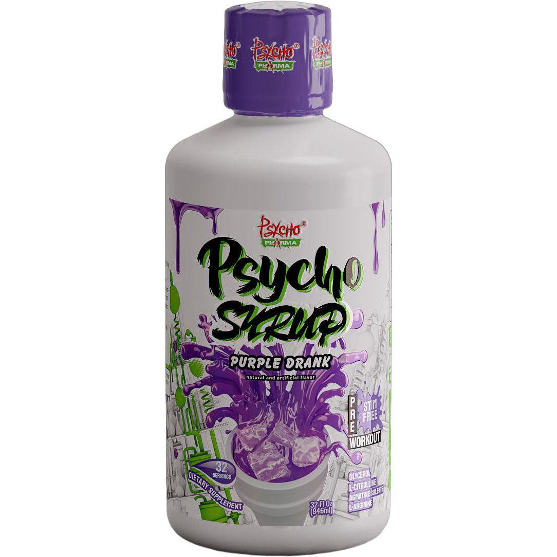 Psycho Pharma Psycho Syrup-32 fl oz (946 mL)-Purple Drank-N101 Nutrition