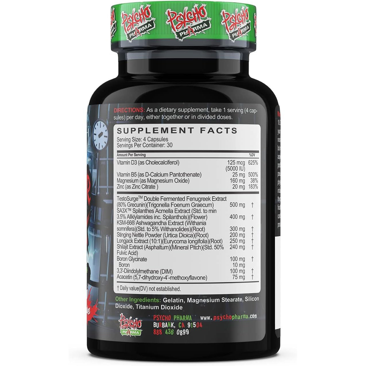 Psycho Pharma Thunderstruck-N101 Nutrition