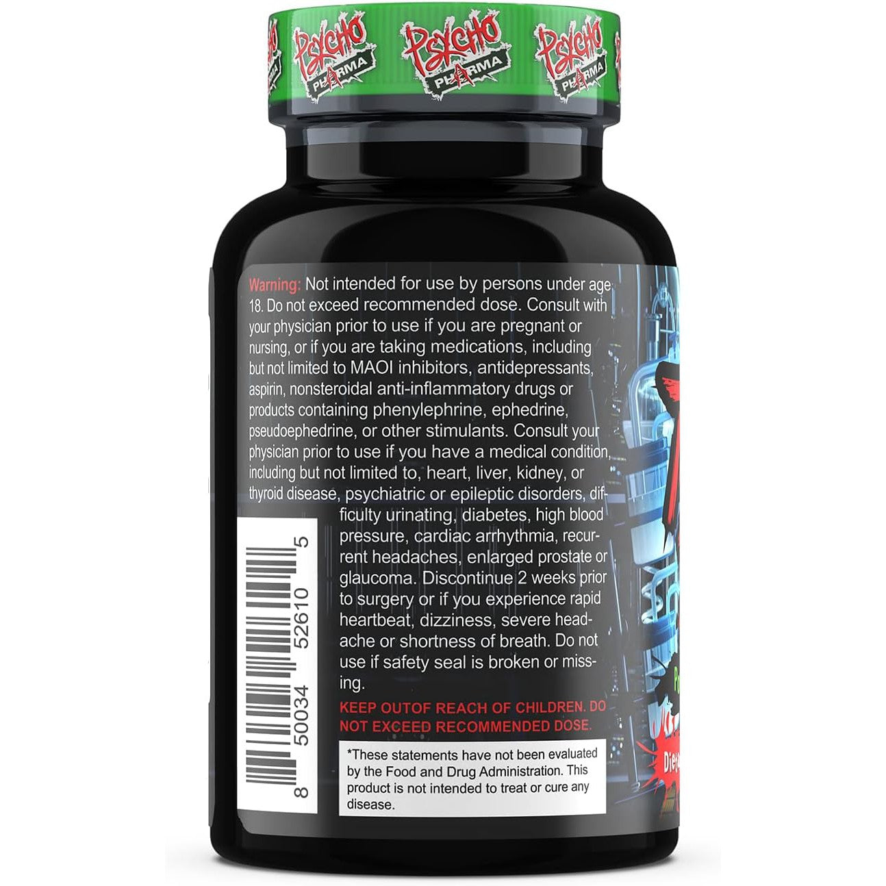 Psycho Pharma Thunderstruck-N101 Nutrition