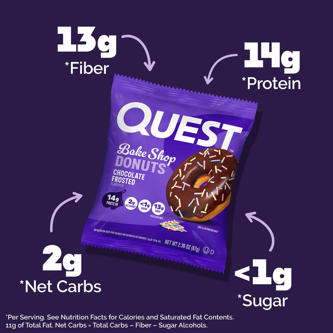 Quest Bake Shop Donuts-N101 Nutrition
