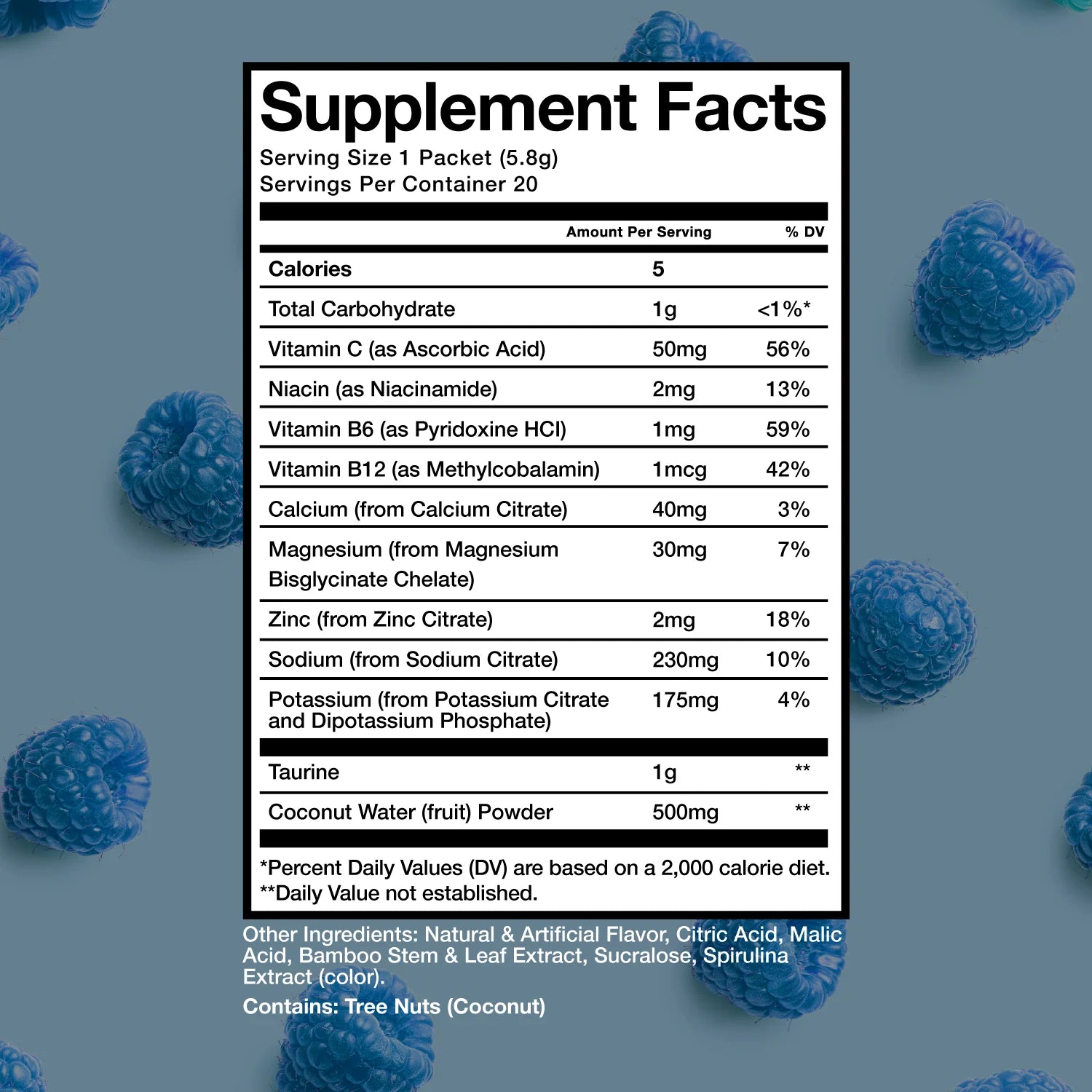 RAW Nutrition BUM Hydration Electrolyte Formula-N101 Nutrition