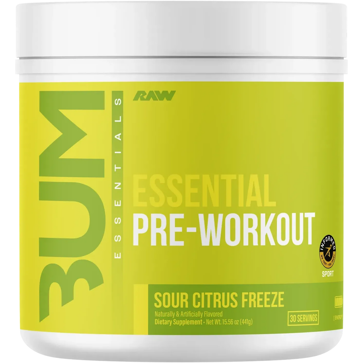 RAW Nutrition CBUM Essential Pre-Workout-N101 Nutrition