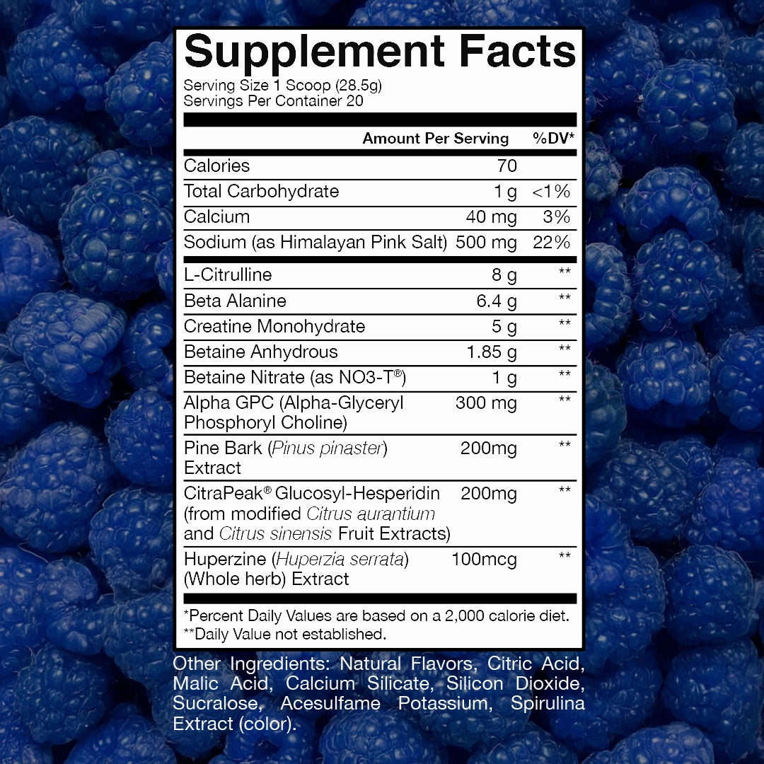 RAW Nutrition CBUM Thuper Pump-N101 Nutrition