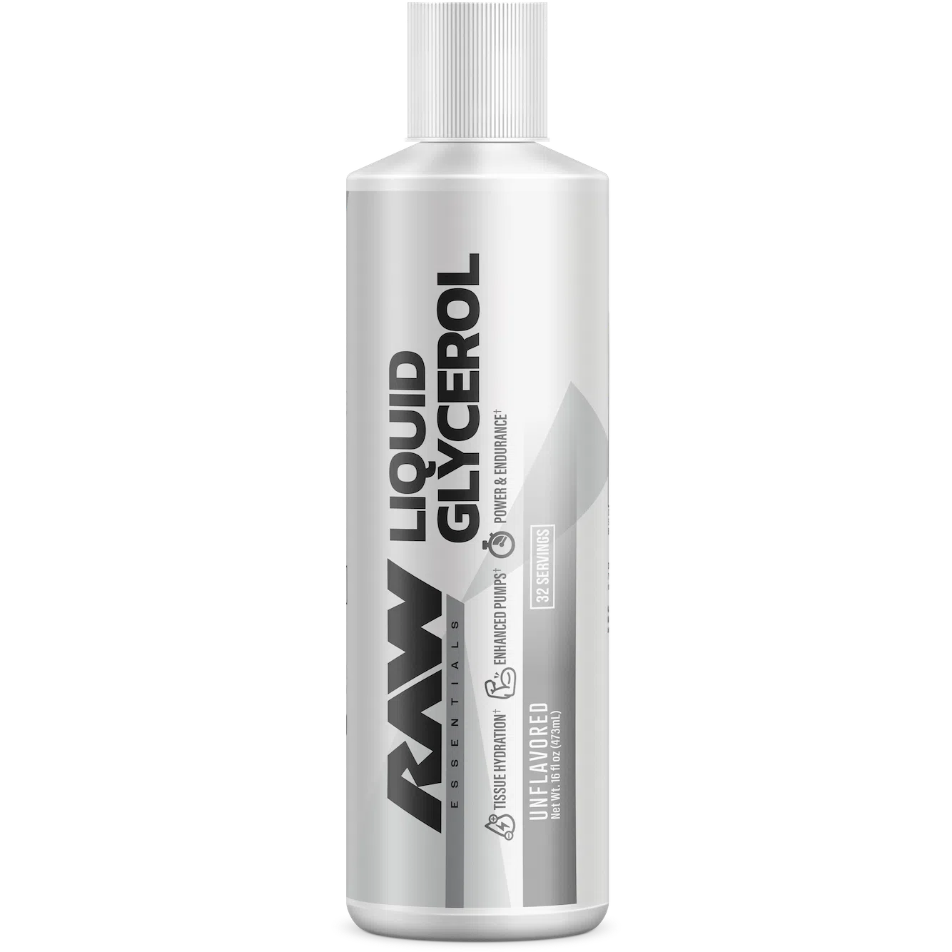 RAW Nutrition Liquid Glycerol-16 fl oz (473 mL)-Unflavored-N101 Nutrition