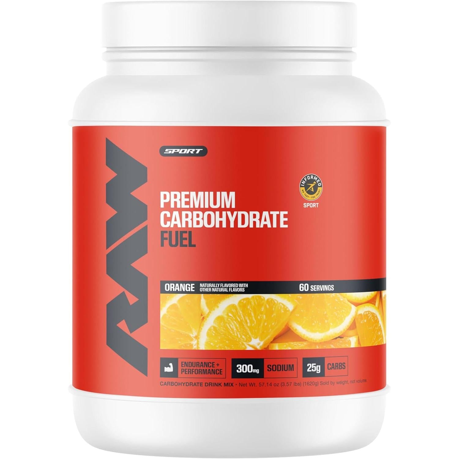 RAW Nutrition Premium Carbohydrate Fuel-N101 Nutrition