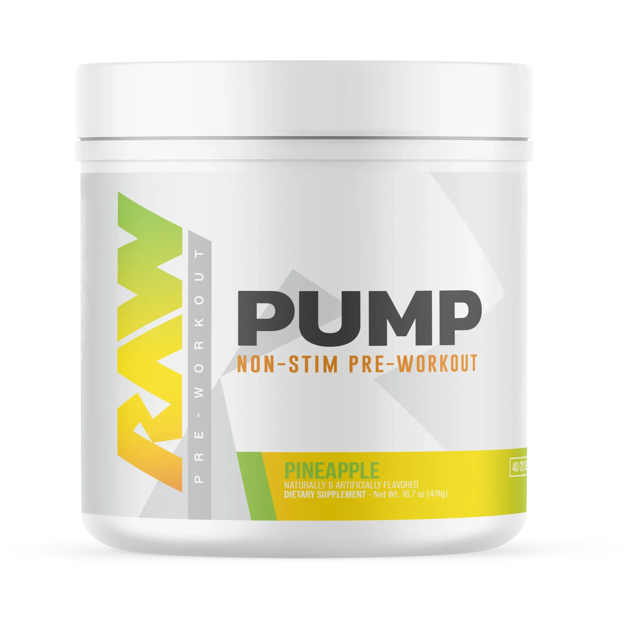 RAW Nutrition Pump Non-Stim-N101 Nutrition