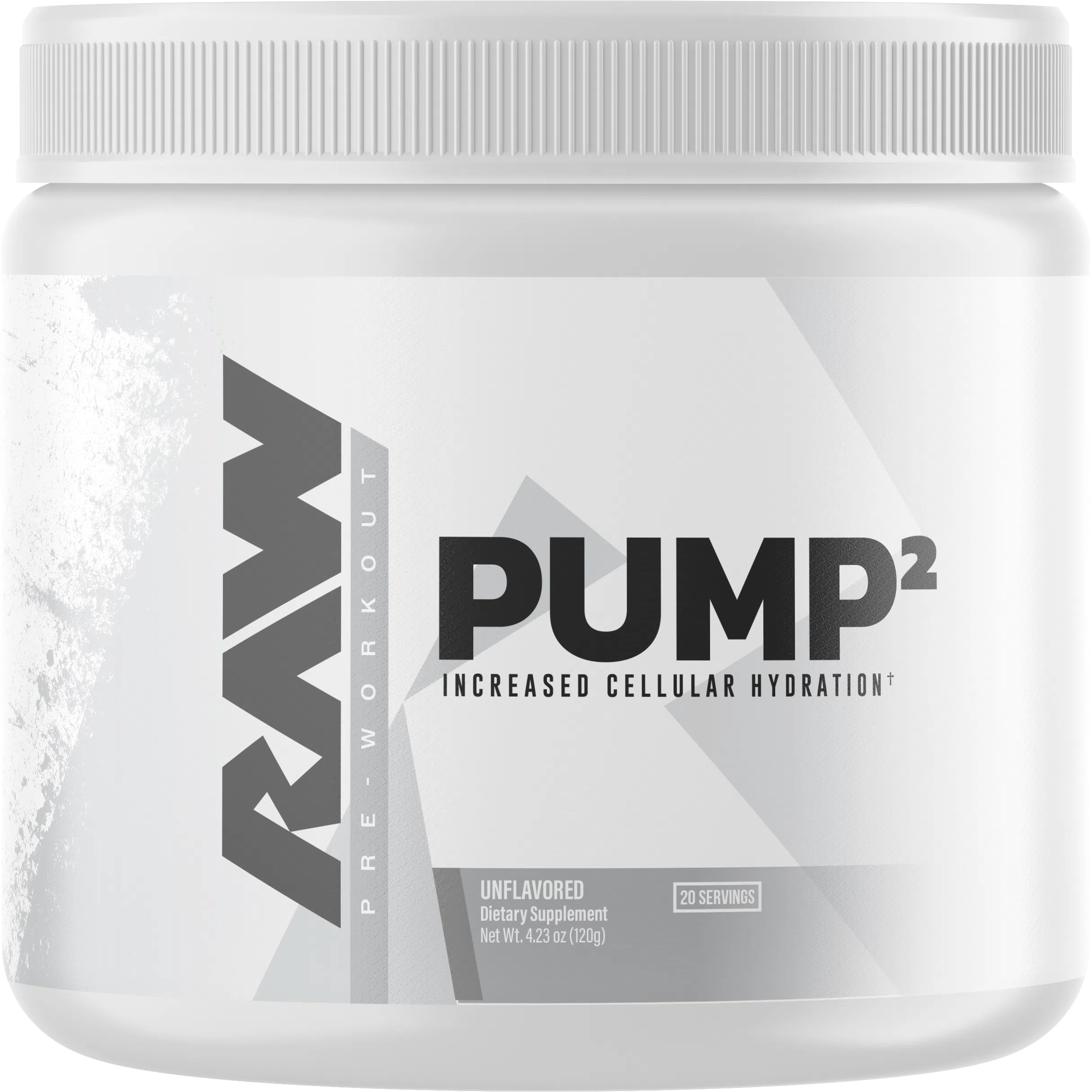 RAW Nutrition Pump2 Unflavored-20 servings (120 g)-N101 Nutrition