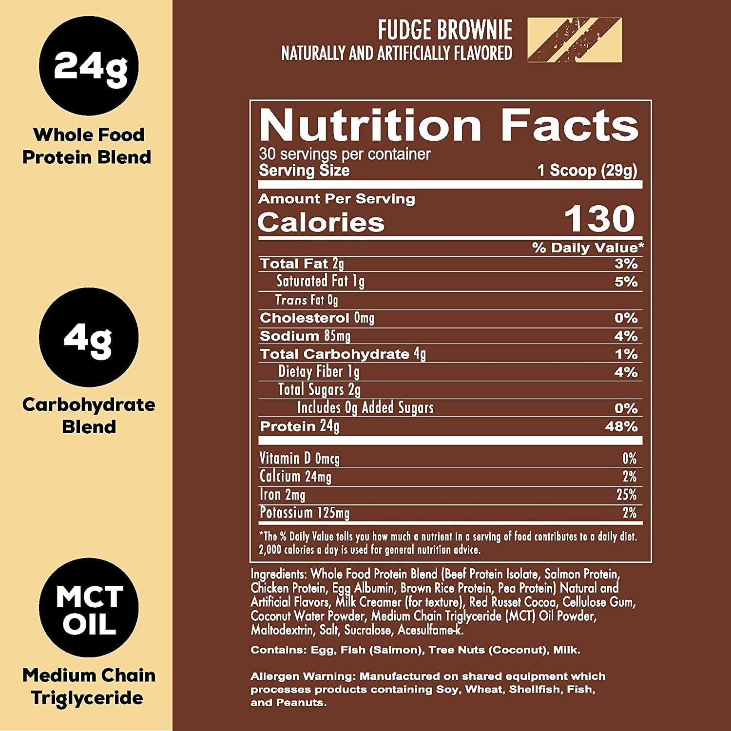 REDCON1 MRE Lite Whole Food Protein-N101 Nutrition