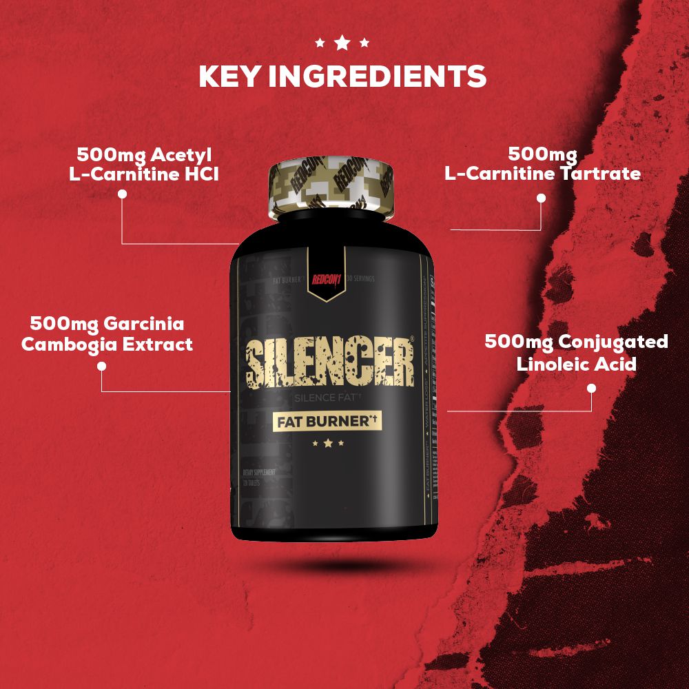 REDCON1 Silencer Non-Stim Fat Burner-N101 Nutrition