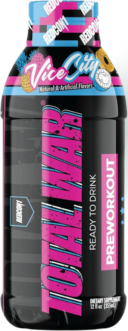 REDCON1 Total War RTD-Single (12 fl oz)-Vice City-N101 Nutrition