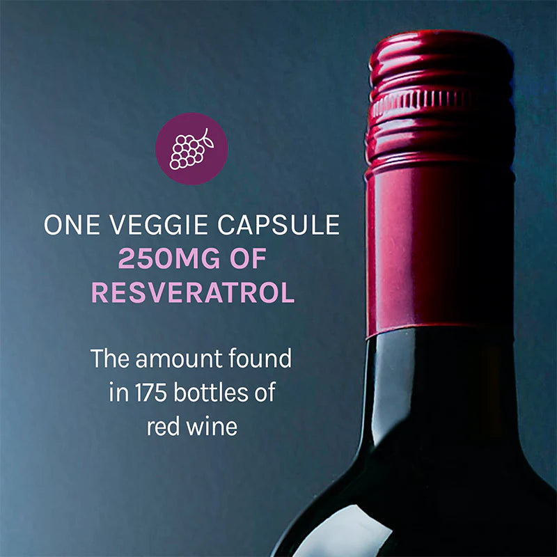 Reserveage Beauty Resveratrol 250 mg-N101 Nutrition
