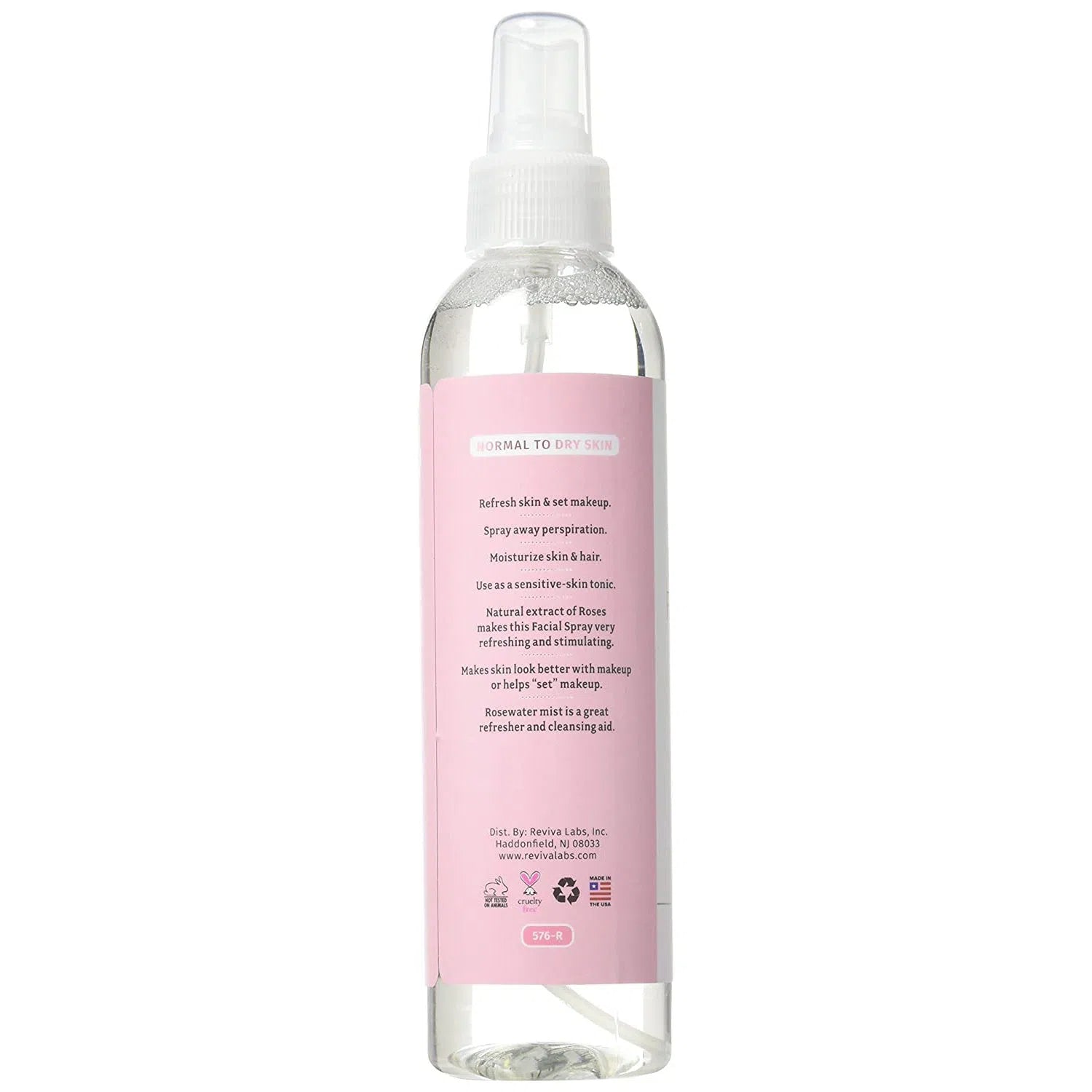 Reviva Labs Rosewater Facial Spray-N101 Nutrition