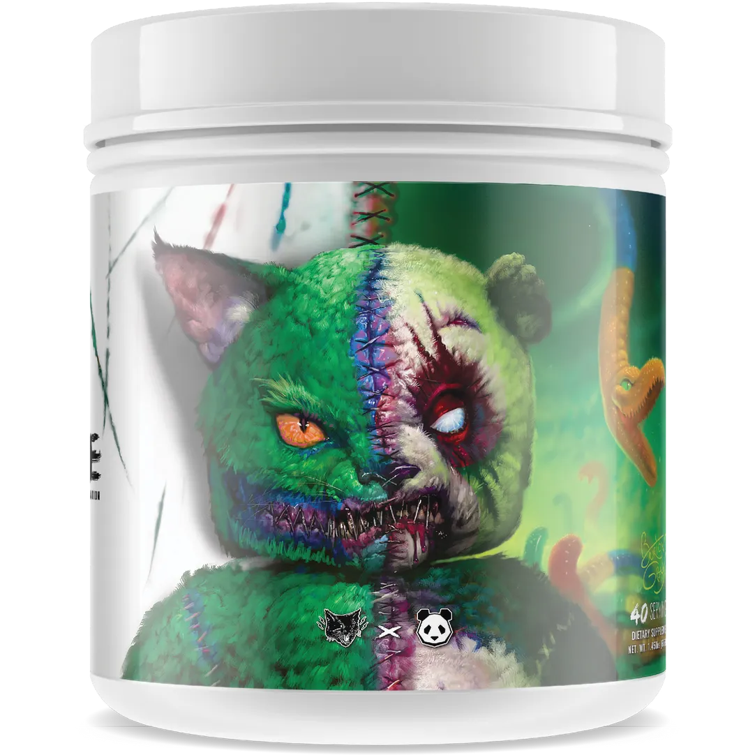 SAVAGE Black Magic & Panda Collab - Sour Gummy Candy-40 servings-N101 Nutrition