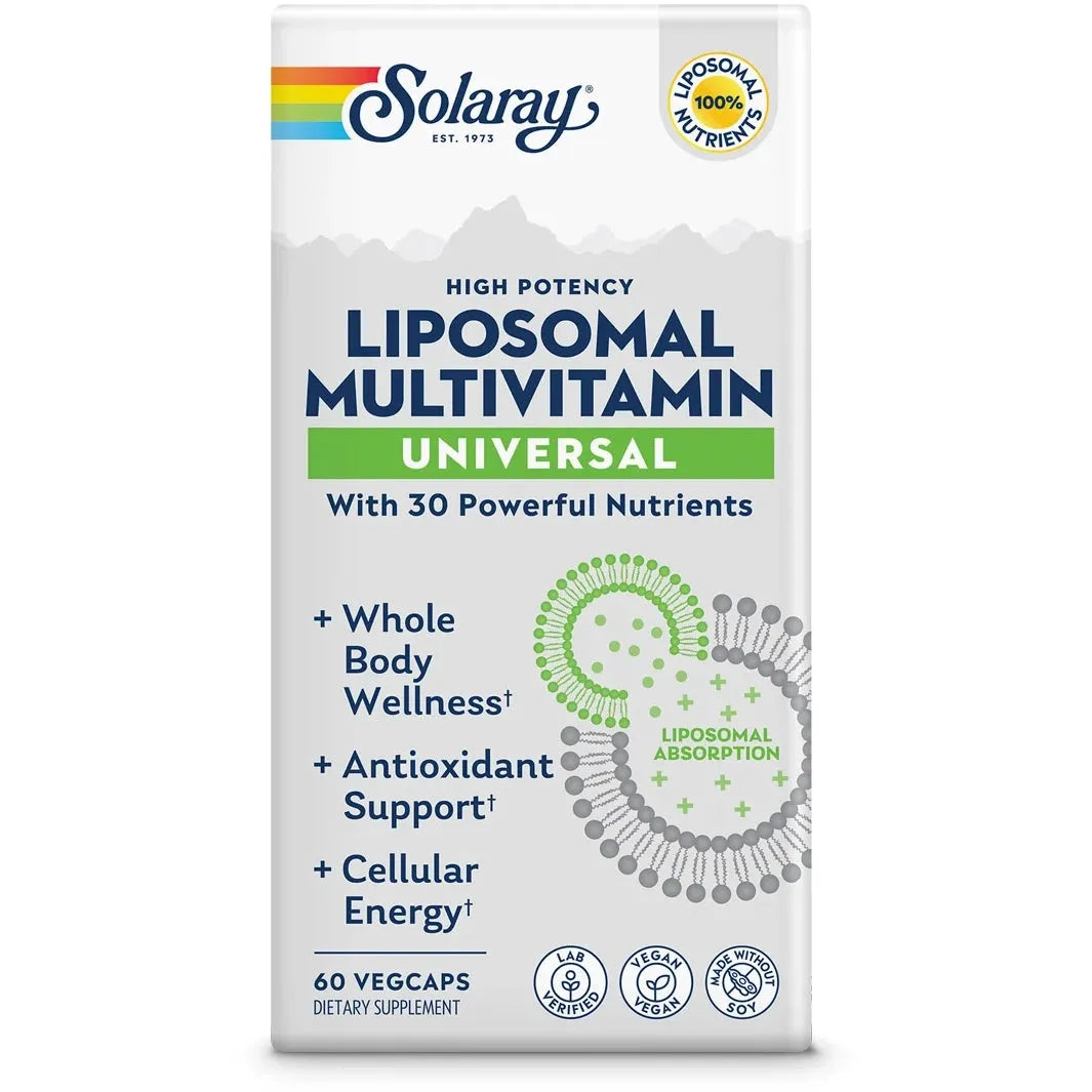 Solaray Liposomal Multivitamin Universal-60 vegcaps-N101 Nutrition