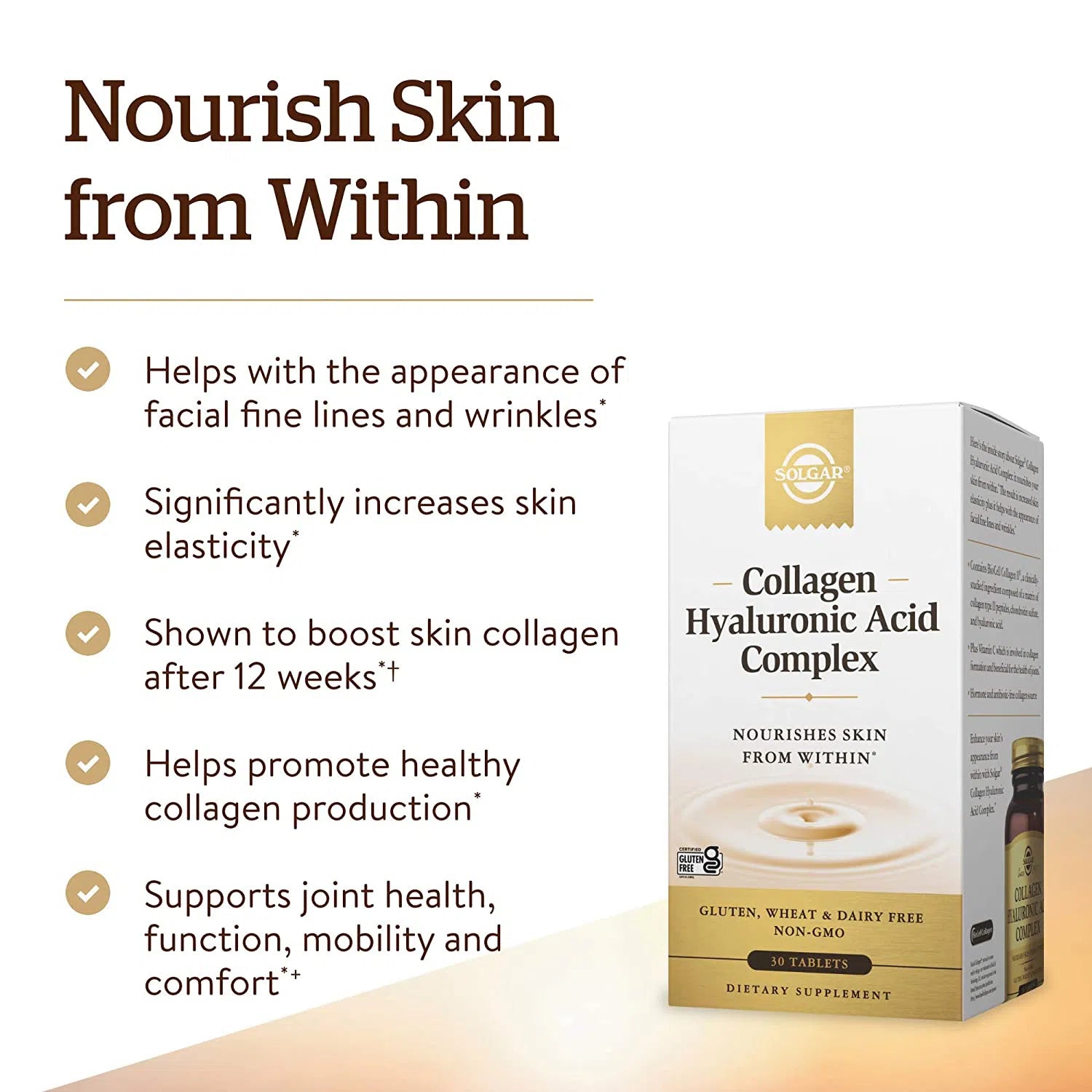 Solgar Collagen Hyaluronic Acid Complex-N101 Nutrition