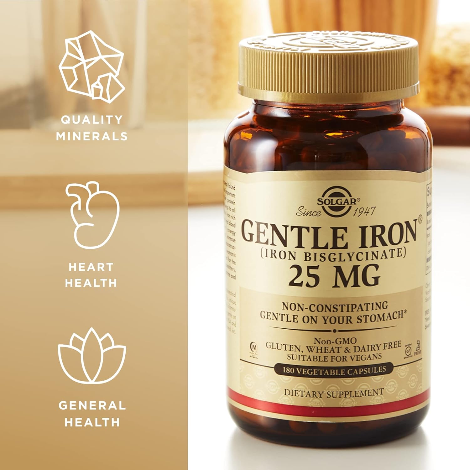 Solgar Gentle Iron 25 mg-N101 Nutrition