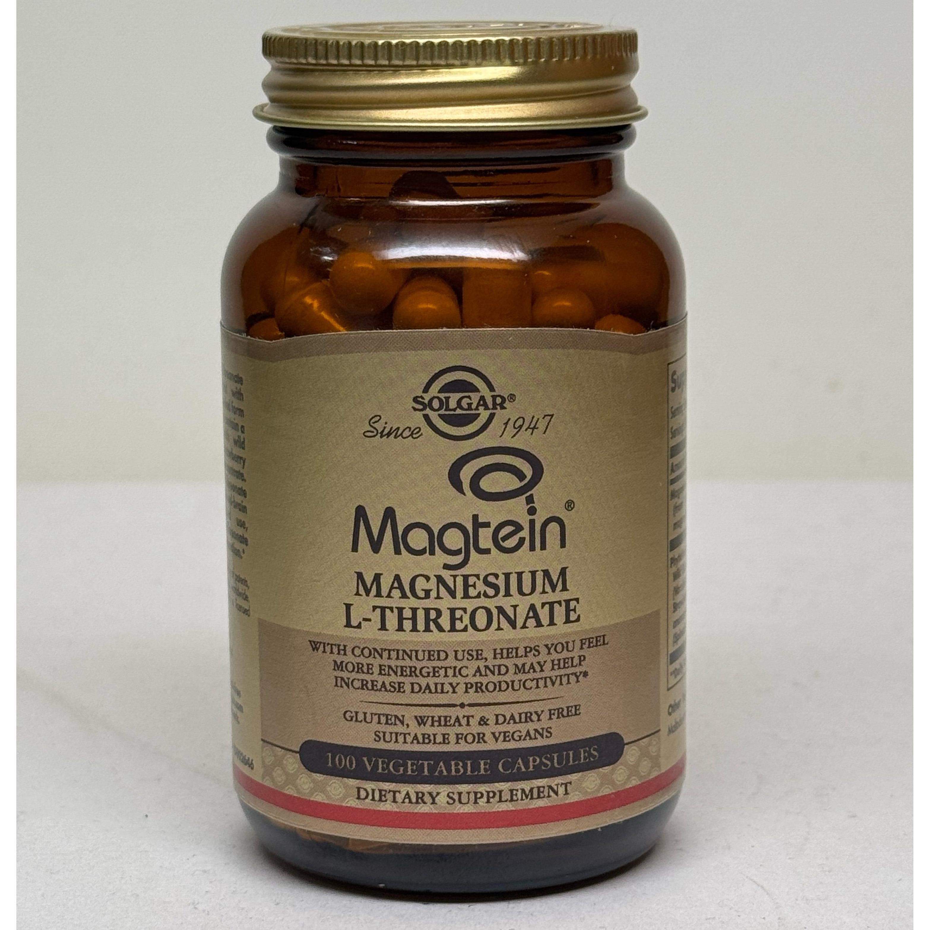 Solgar Magtein® Magnesium L-Threonate-N101 Nutrition