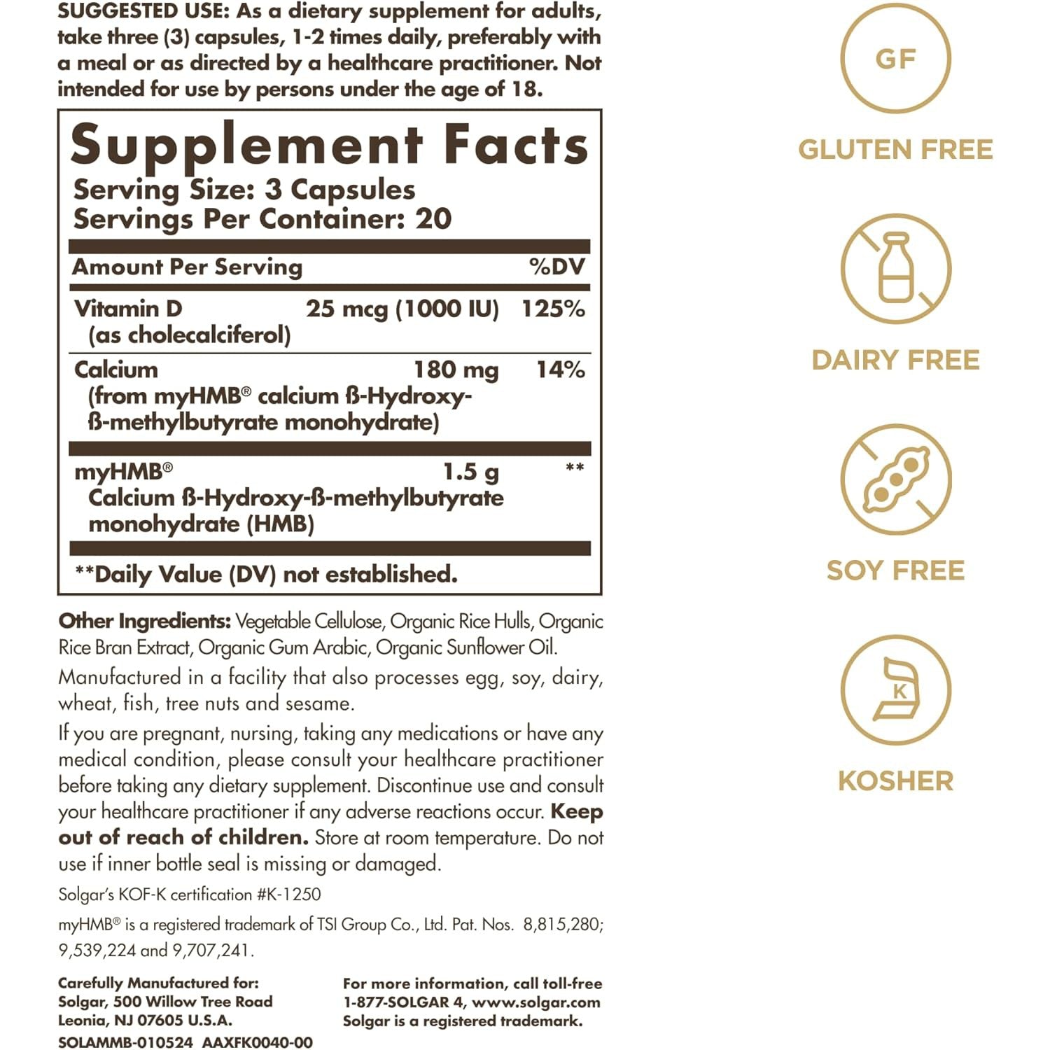 Solgar Muscle Maintenance-N101 Nutrition