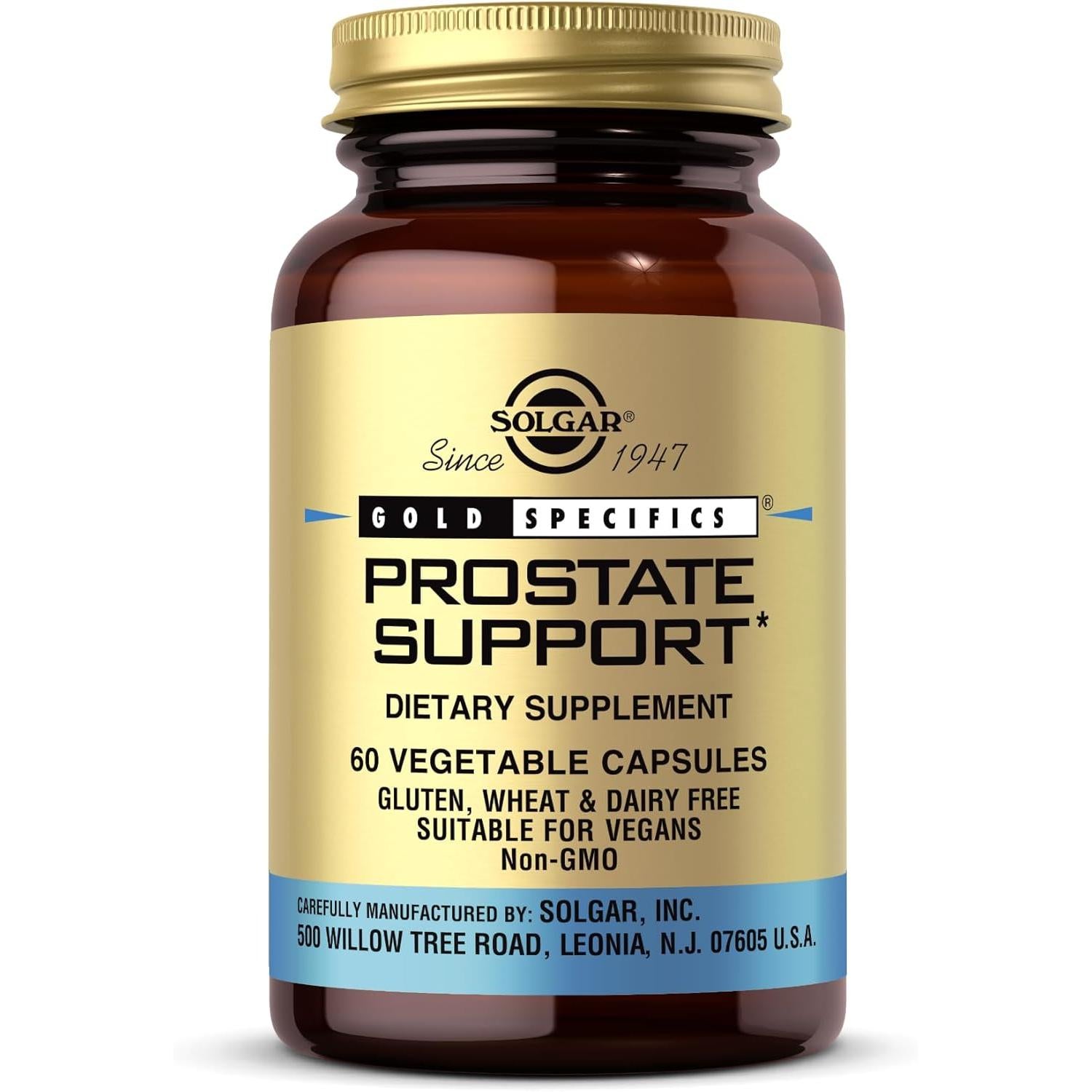 Solgar Prostate Support-60 vegetable capsules-N101 Nutrition