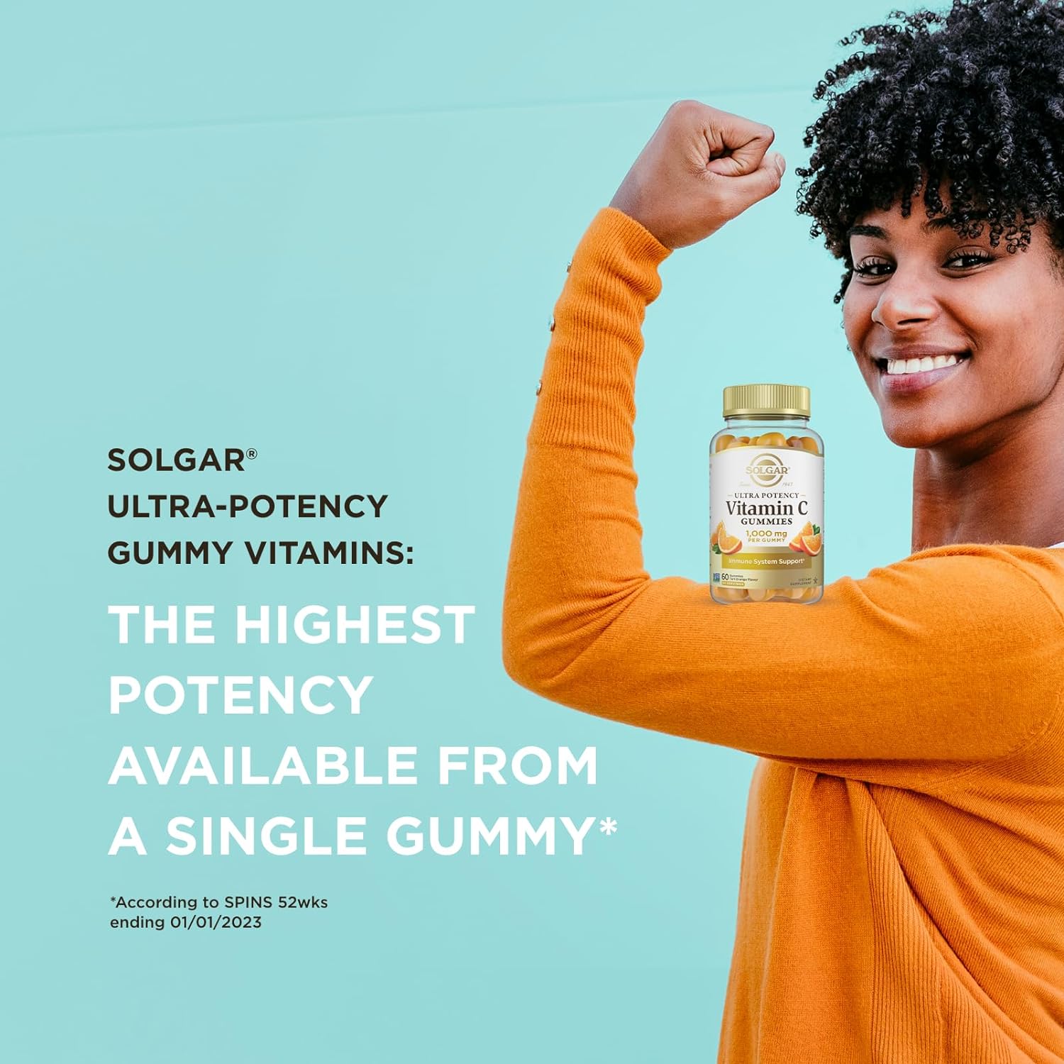 Solgar Ultra Potency Vitamin C Gummies 1000 mg-N101 Nutrition