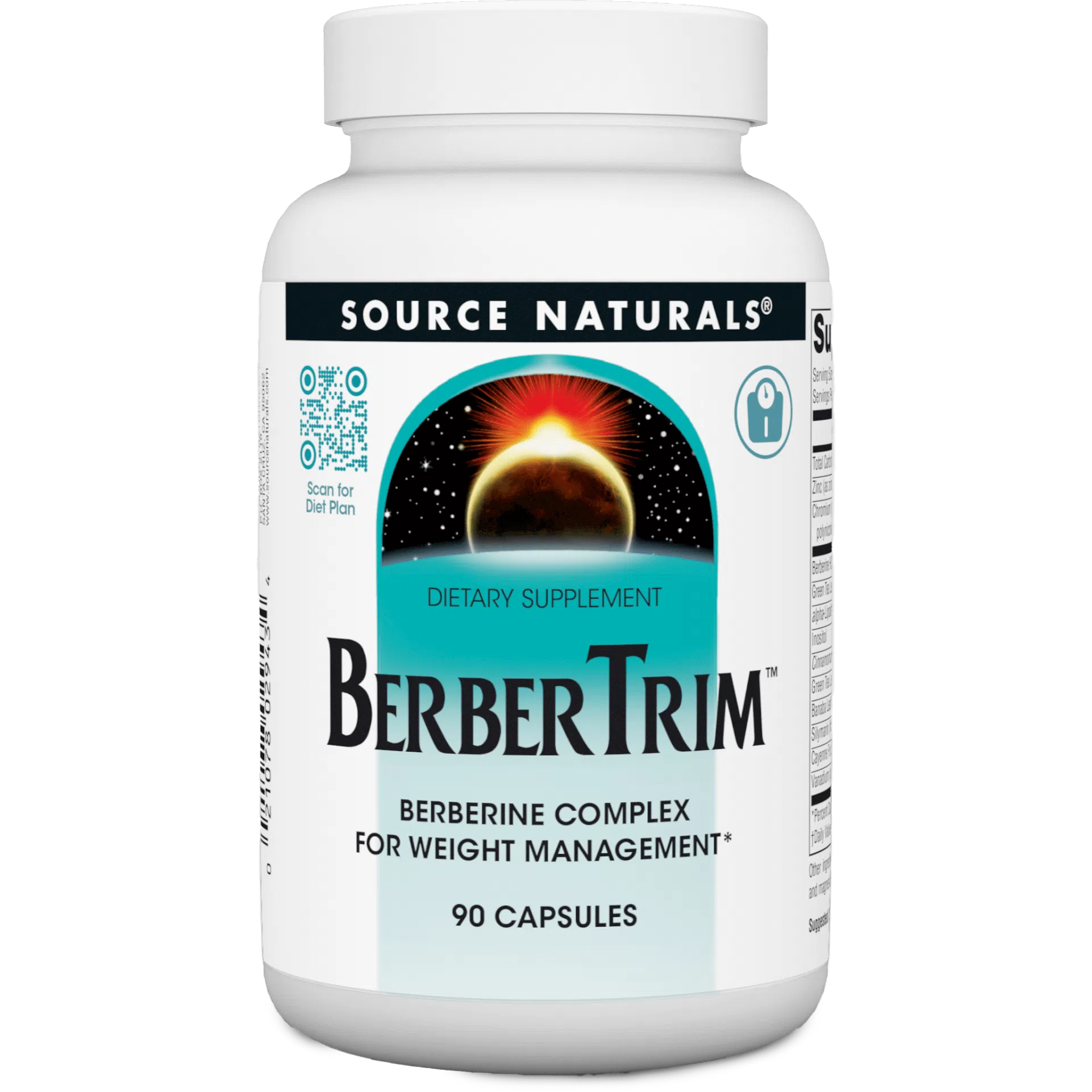 Source Naturals BerberTrim-90 capsules-N101 Nutrition