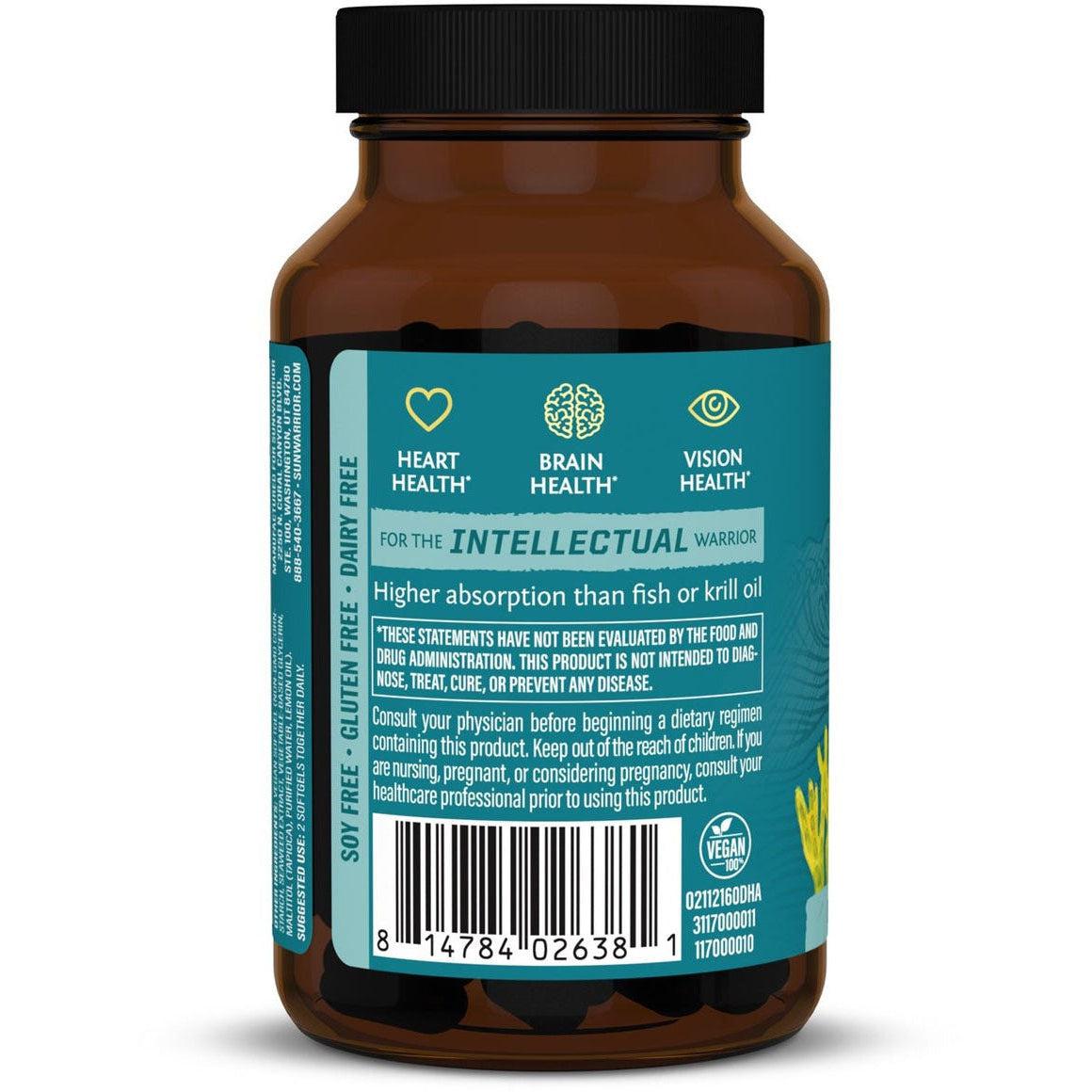 Sunwarrior Algae-Based Omega-3 Vegan DHA & EPA-N101 Nutrition