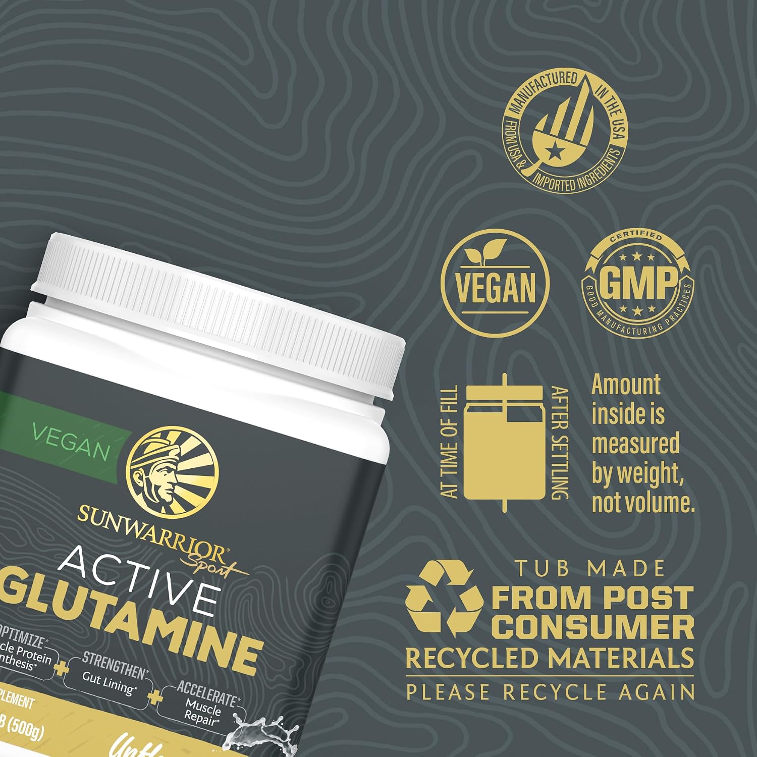 Sunwarrior Sport Active Glutamine-N101 Nutrition