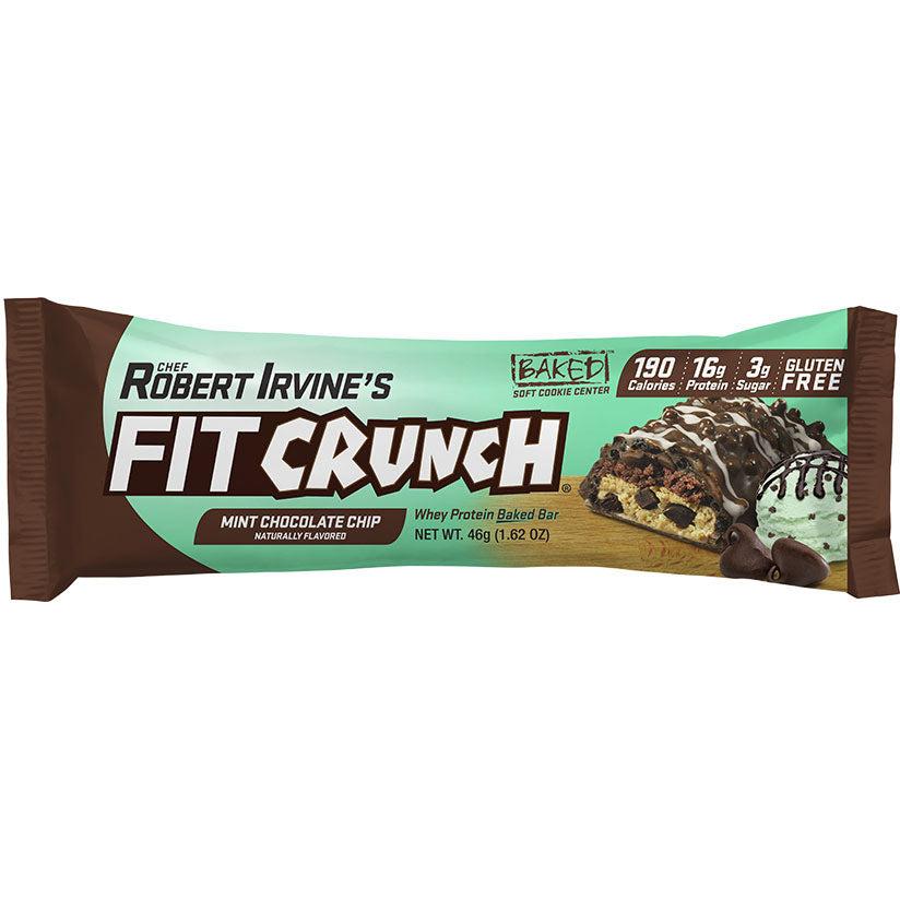 FITCRUNCH Snack Size Protein Bars-Bar (46 g)-Mint Chocolate Chip-N101 Nutrition