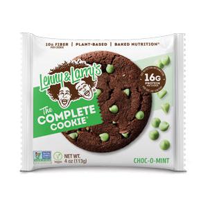 Lenny & Larry's The Complete Cookie-Single Cookie (4 oz)-Choc-O-Mint-N101 Nutrition