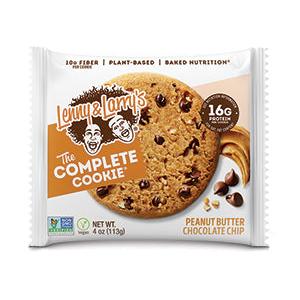 Lenny & Larry's The Complete Cookie-Single Cookie (4 oz)-PB Chocolate Chip-N101 Nutrition