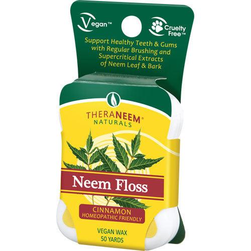 TheraNeem Naturals Neem Floss - Cinnamon-50 yards-N101 Nutrition