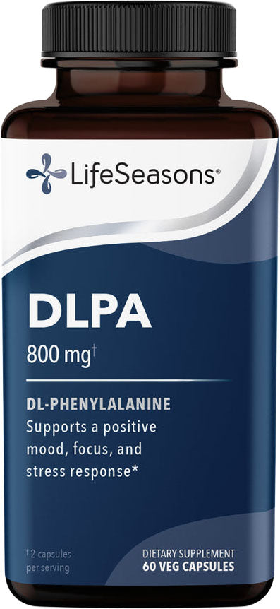 LifeSeasons DLPA 800 mg-60 veg capsules-N101 Nutrition