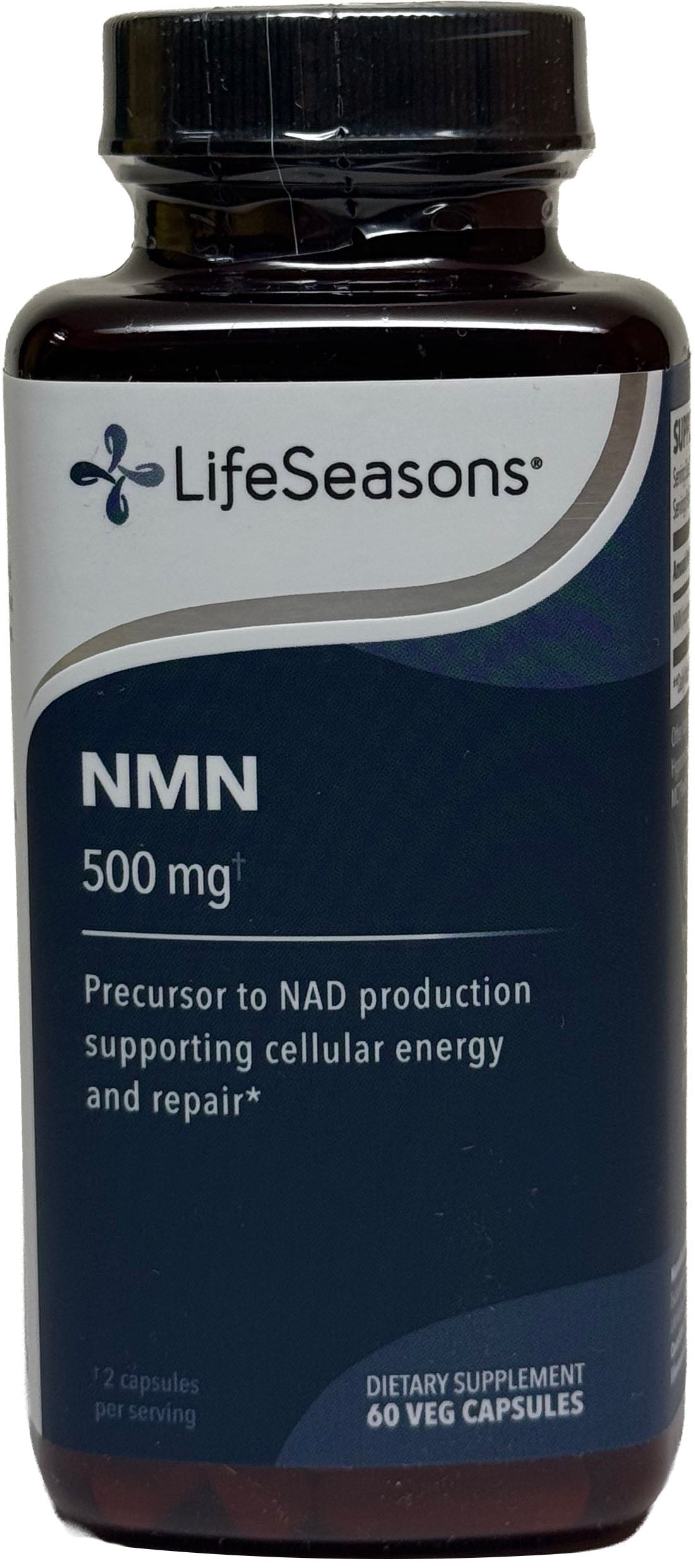 LifeSeasons NMN 500 mg-60 veg capsules-N101 Nutrition