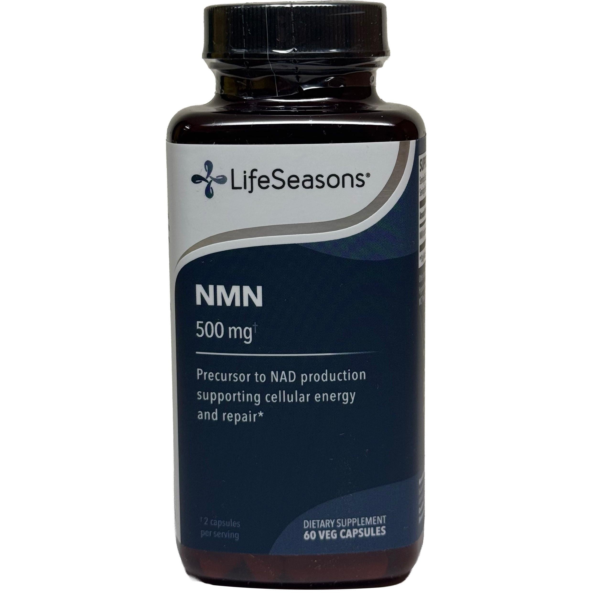 LifeSeasons NMN 500 mg-60 veg capsules-N101 Nutrition