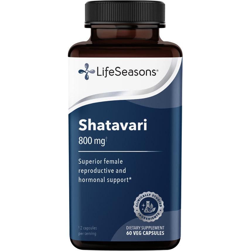 LifeSeasons Shatavari 800 mg-60 veg capsules-N101 Nutrition