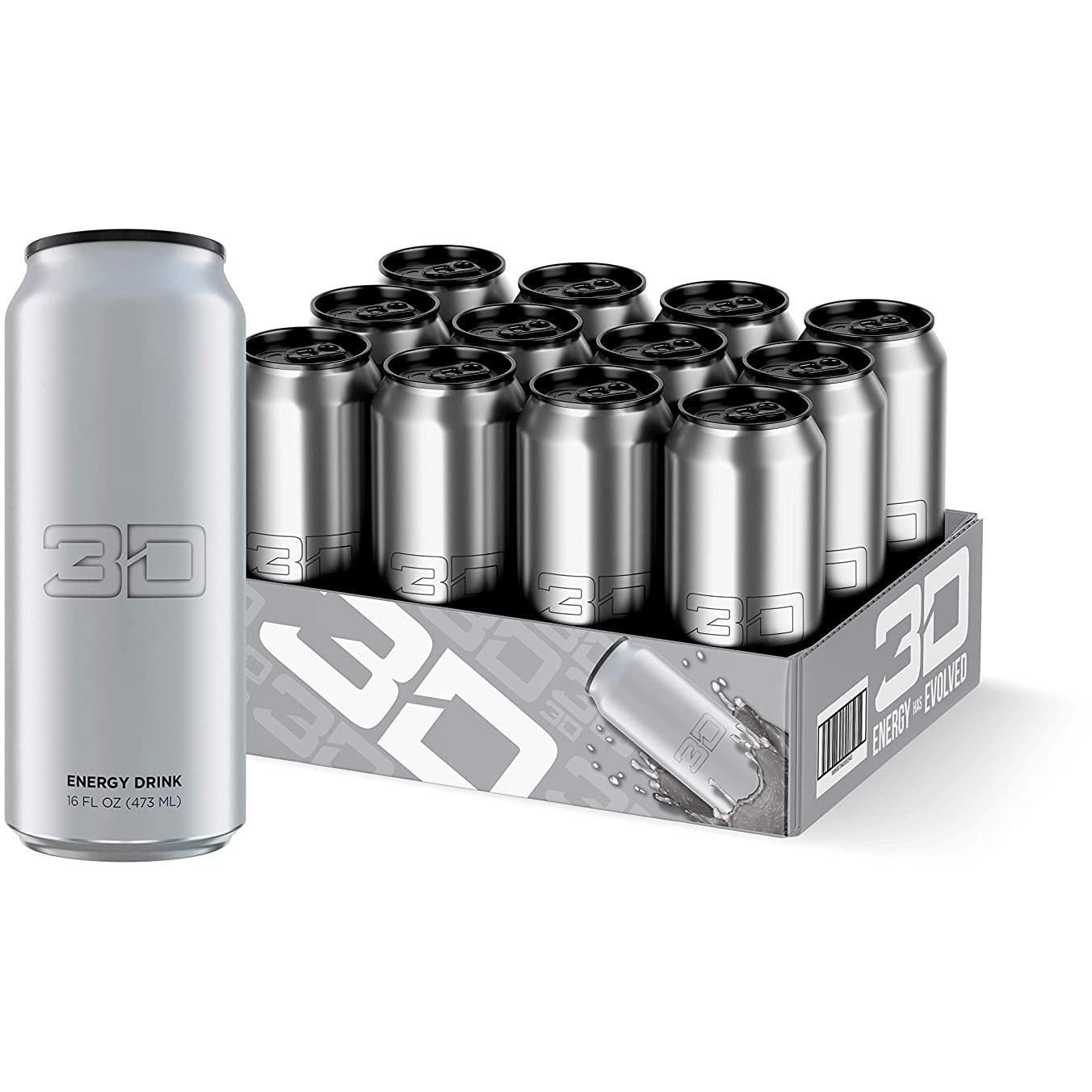 3D Energy Drink-12-Pack-Chrome (Strawberry Lemonade)-N101 Nutrition