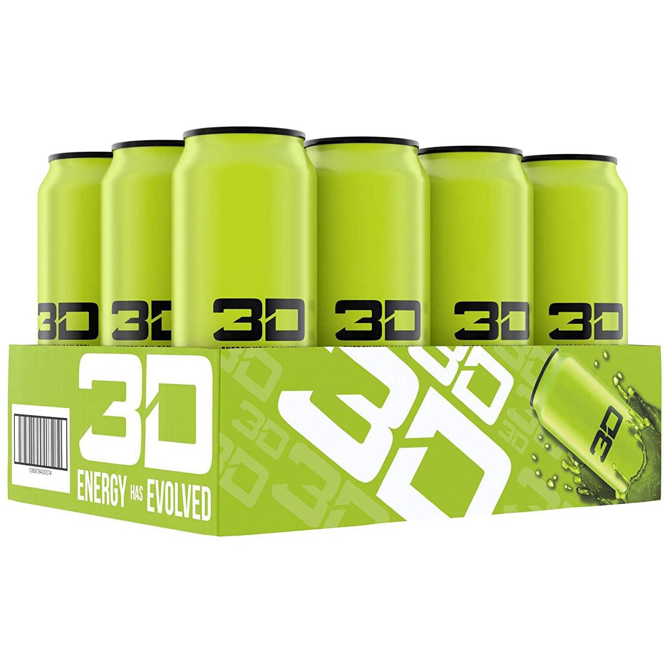 3D Energy Drink-12-Pack-Citrus-N101 Nutrition