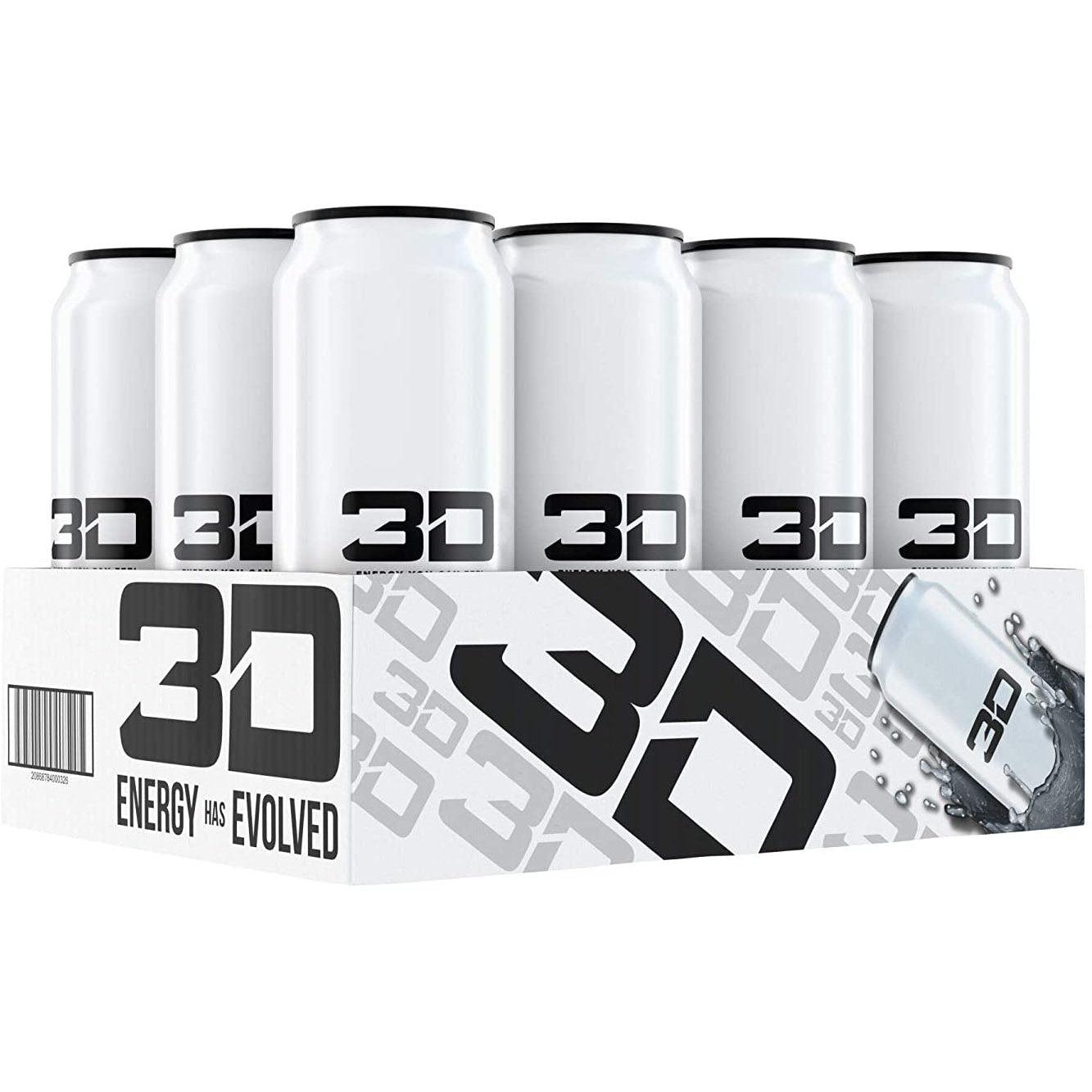 3D Energy Drink-12-Pack-Grapefruit-N101 Nutrition