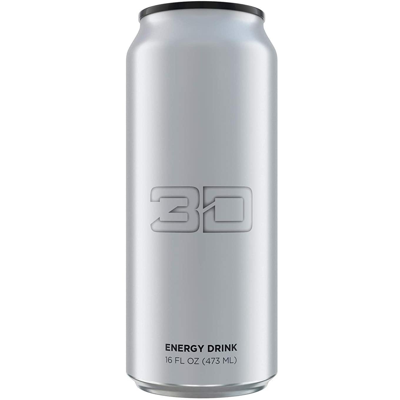 3D Energy Drink-Single Can (16 fl oz / 473 mL)-Chrome (Strawberry Lemonade)-N101 Nutrition