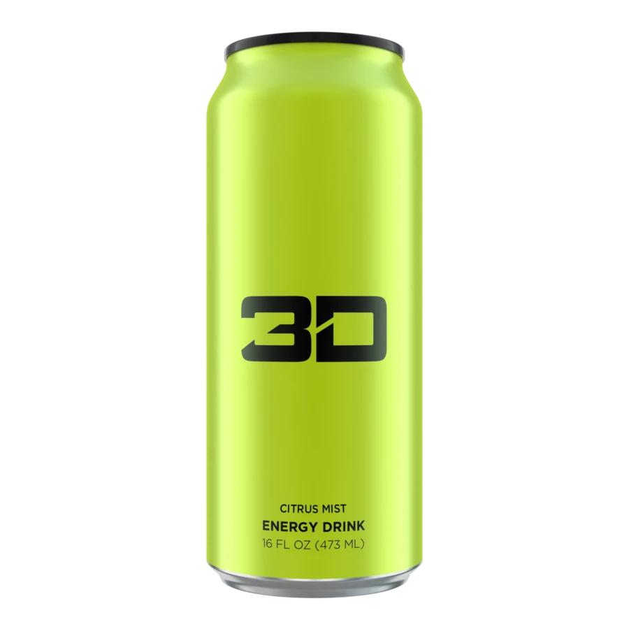 3D Energy Drink-Single Can (16 fl oz / 473 mL)-Citrus-N101 Nutrition