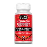 Action Labs Super Horny Goat Weed Stand-Out Support-60 VegCaps-N101 Nutrition