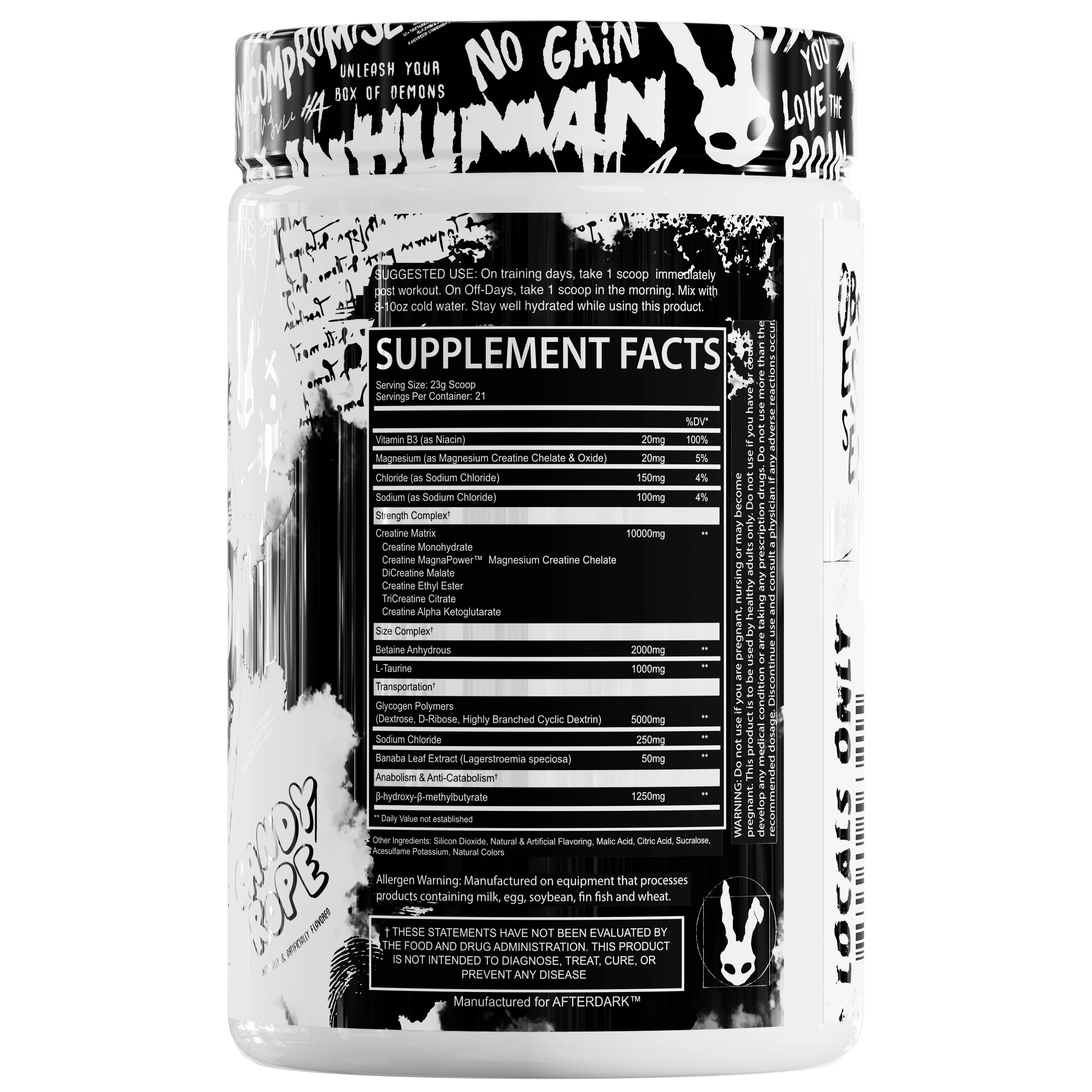 AFTERDARK Creation Creatine + HMB-N101 Nutrition