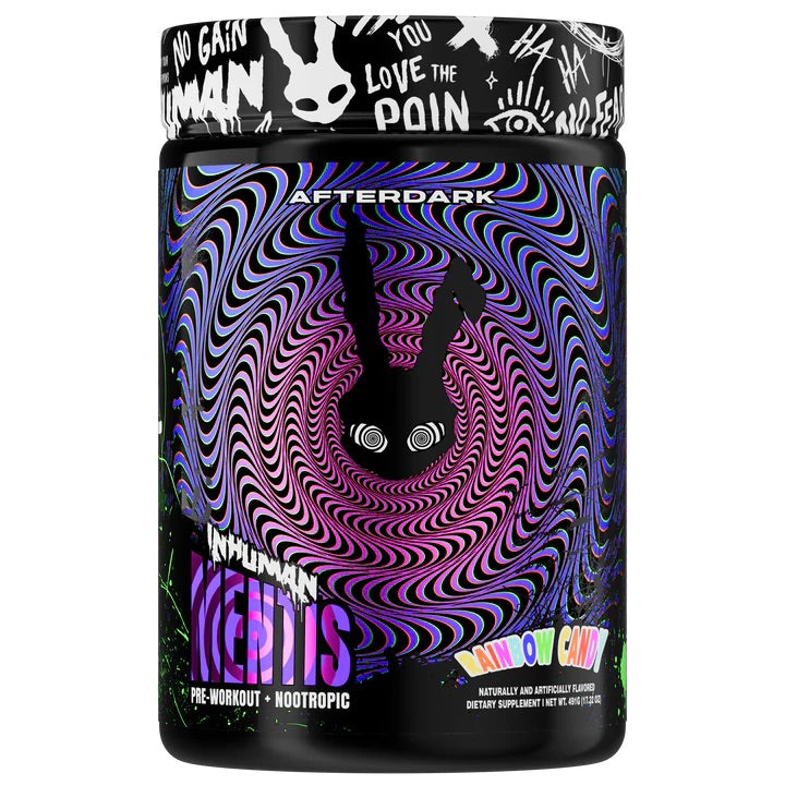 AFTERDARK Inhuman Mentis-21 servings-Rainbow Candy-N101 Nutrition