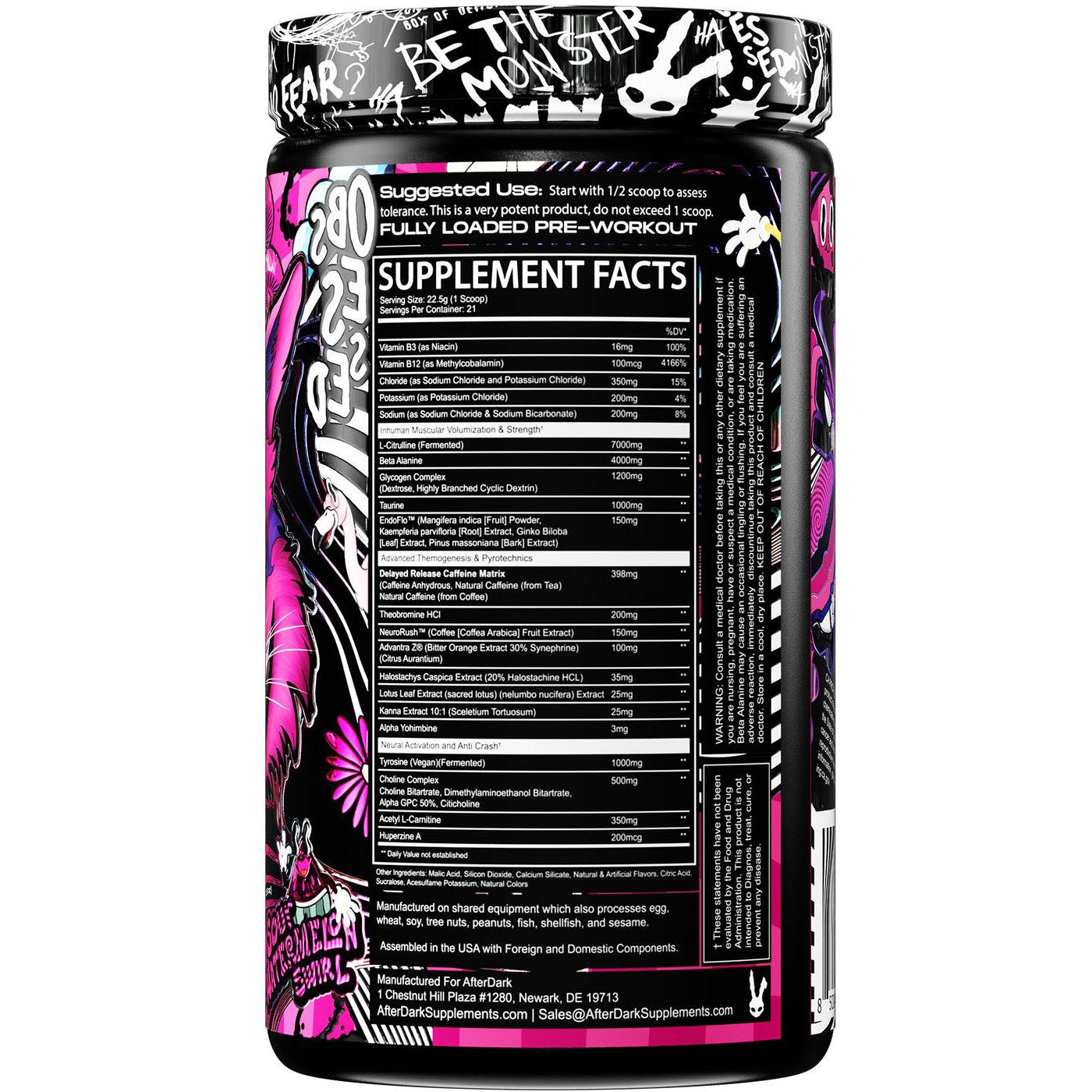 AFTERDARK VOID-N101 Nutrition