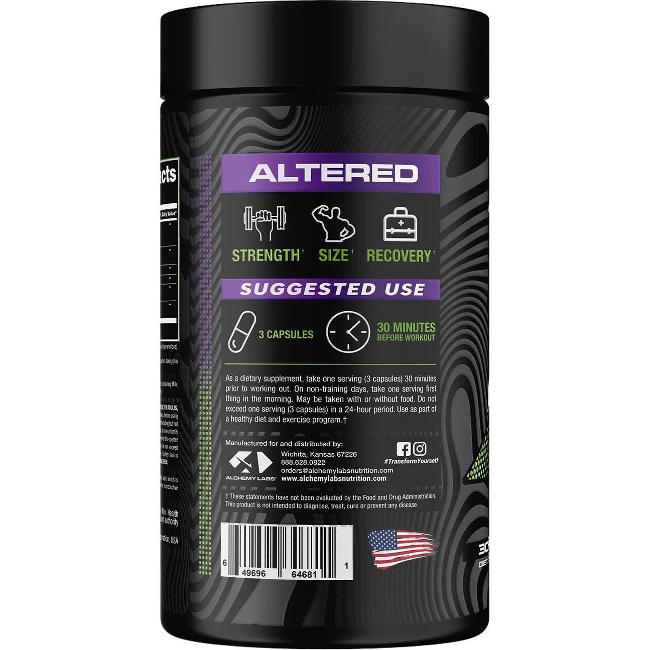 Alchemy Labs Altered-N101 Nutrition