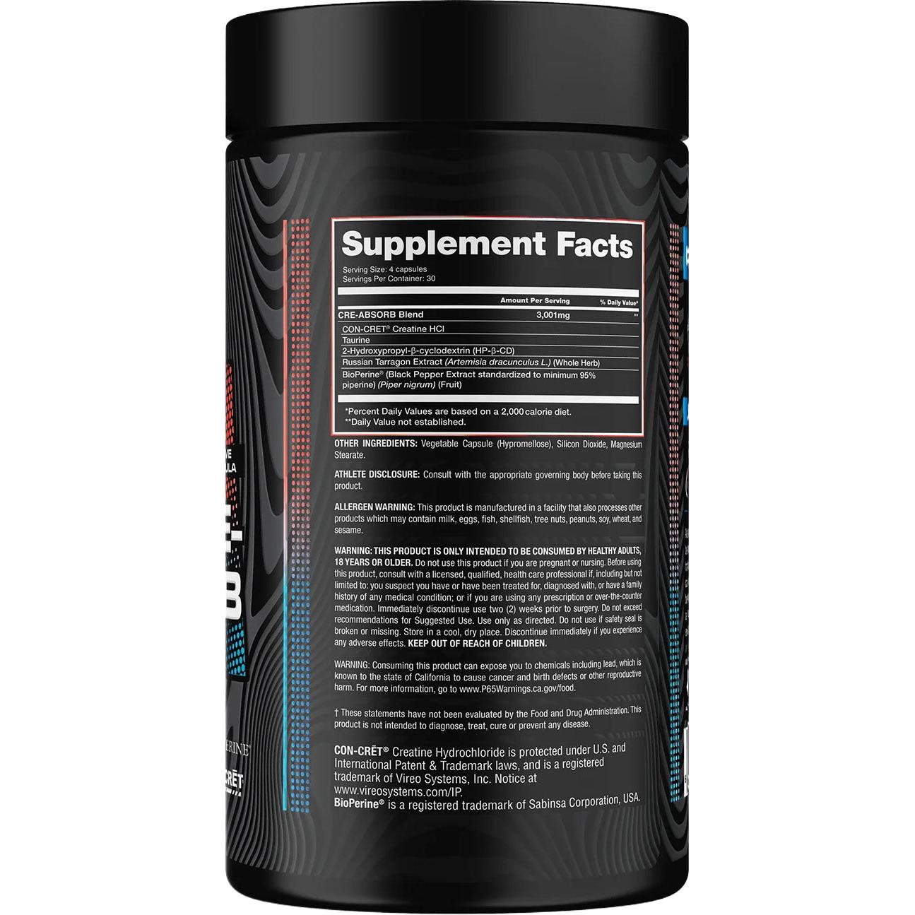 Alchemy Labs CRE-Absorb-N101 Nutrition