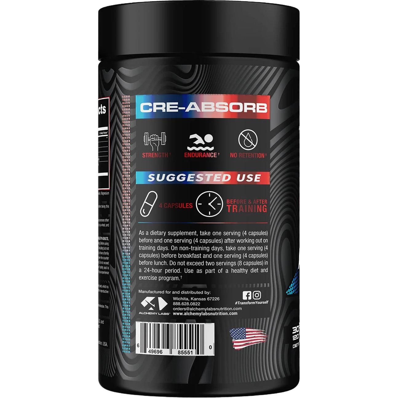 Alchemy Labs CRE-Absorb-N101 Nutrition