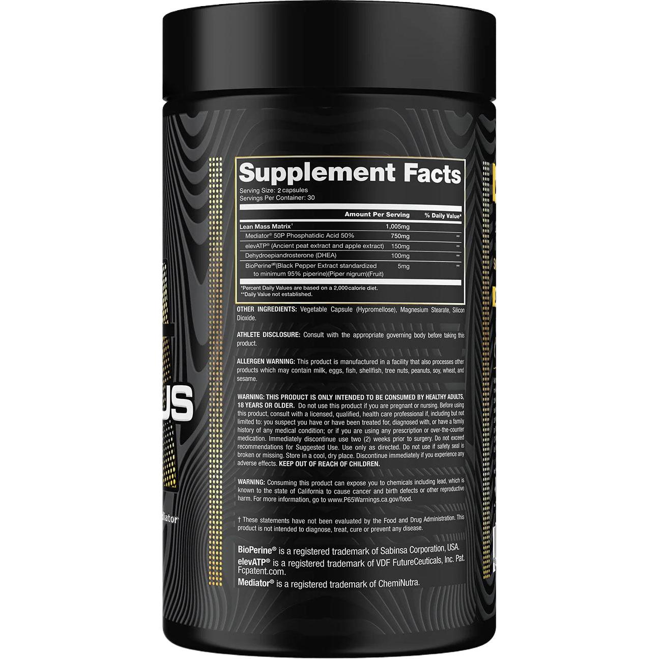 Alchemy Labs Notorious-N101 Nutrition